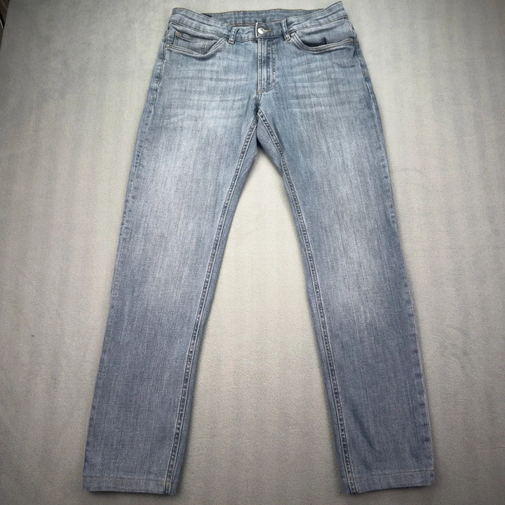 Peter Millar Collection Straight Leg Jeans 33 Blue